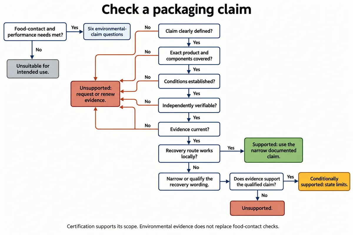 How Malaysian F&B Buyers Can Avoid Packaging Greenwashing: A Six-Part Evidence Checklist